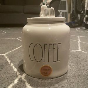 Rae Dunn/peanuts Large Sleeping Coffee Coffee Canister